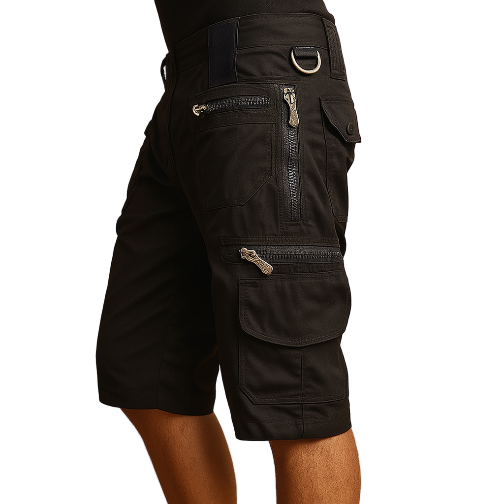Men's Short Cargo Shorts | Relaxed Fit Multi-Pocket Design | Brandon