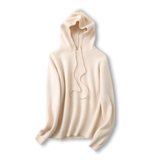 Downtown Classic Cashmere Blend Hoodie | Arlisse
